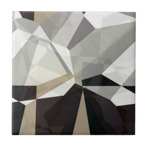 Abstrakte Polygone 212 Fliese