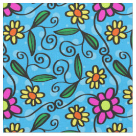 Abstrakte Positions Grosses Print Cotton Fabric Stoff