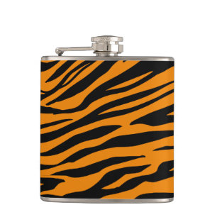 Abstrakte Predator Skin Camouflage Kunst, Dichtung Flachmann