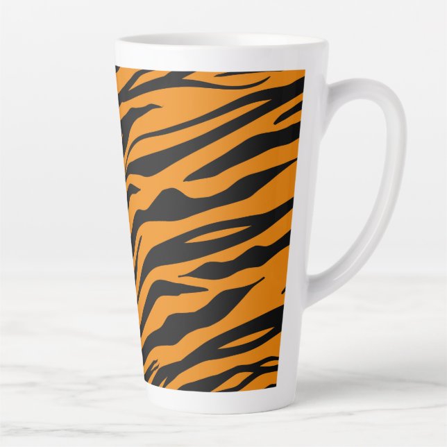 Abstrakte Predator Skin Camouflage Kunst, Dichtung Milchtasse (Rechts)