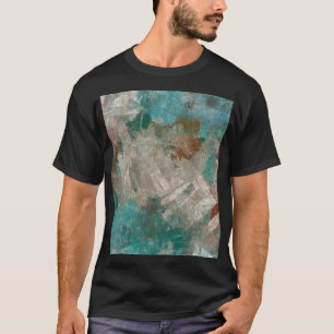 Abstrakte psychedelische Schlaganfälle Textur. T-Shirt