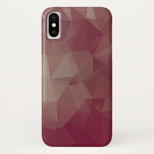 Abstrakte Pyramide und Pinks iPhone X Hülle