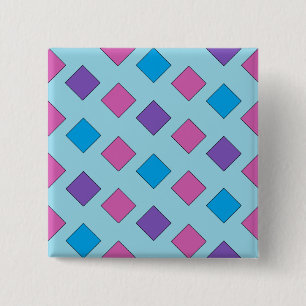 Abstrakte Quadrate Button