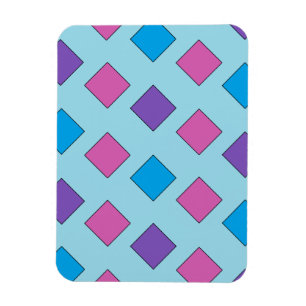 Abstrakte Quadrate Magnet