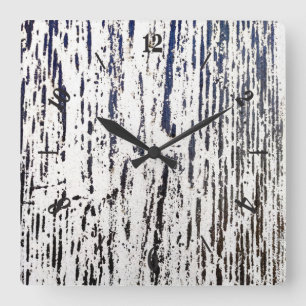 Abstrakte Quadratwandwand Quadratische Wanduhr