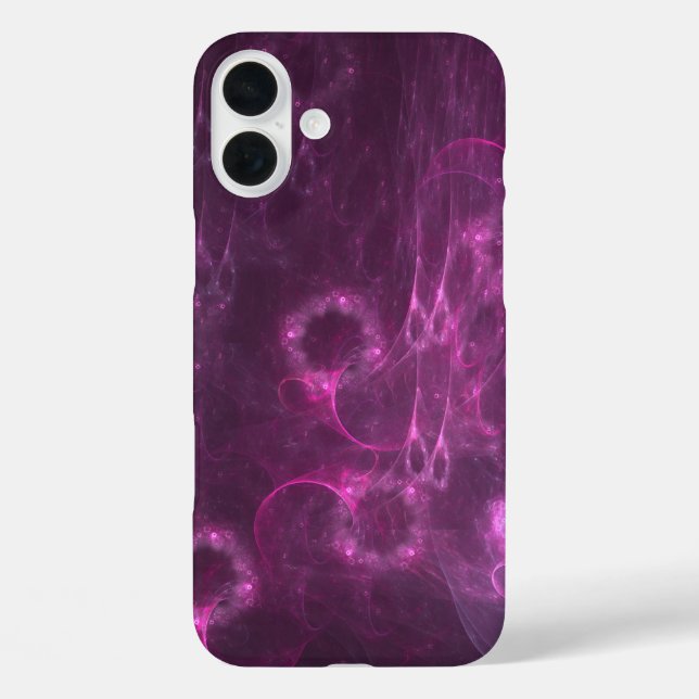 abstrakte Qualle iPhone 16 Plus Hülle (Rückseite)