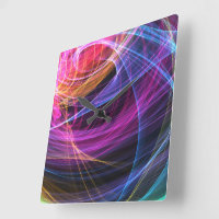 Abstrakte Rainbow-Lampen