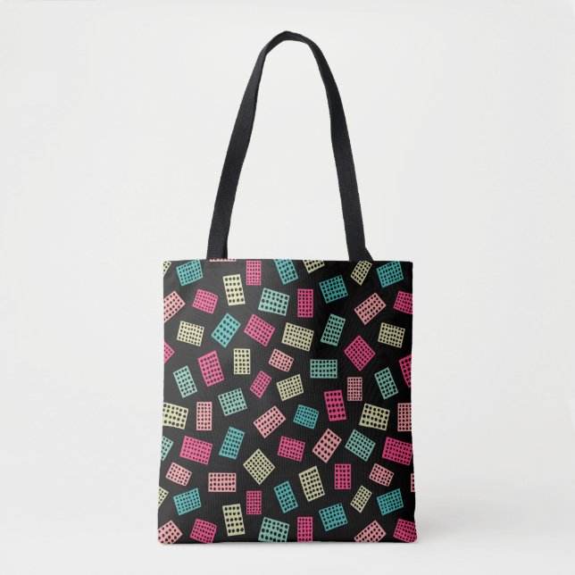 Abstrakte Rechtecke 081122 - Farben 01 Tasche (Vorderseite)