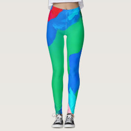 Abstrakte Reflektion Leggings