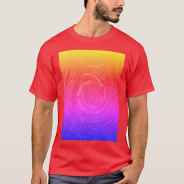 Abstrakte Regenbogengalaxie T-Shirt