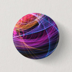 Abstrakte Regenbogenlichter Wirbellichter Button