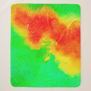 Abstrakte reiche Textur Kunstwerk. Kreatives Muste Sherpadecke