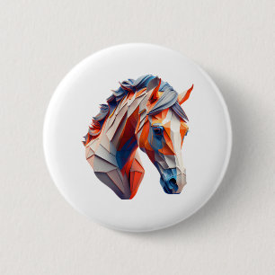 Abstrakte Reitstall Kunst, Dichtung und Musik Luga Button
