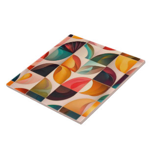 Abstrakte Retro-Kollektion für beliebte Quadrate Fliese
