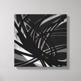 Abstrakte Ribbons | Schatten und Licht Leinwanddruck