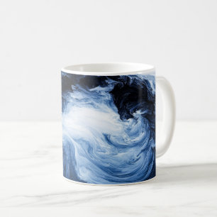 Abstrakte Rippeln Kaffeetasse