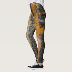 Abstrakte Rocklinie Leggings