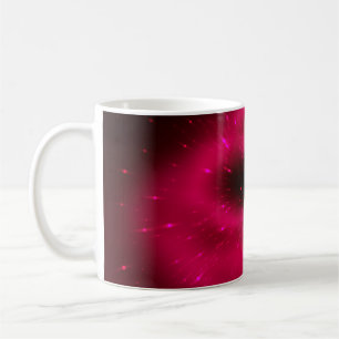 Abstrakte rosa fraktale Komposition. Magische Expl Kaffeetasse