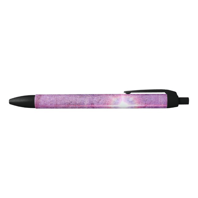 Abstrakte rosa Lichtfarben Kugelschreiber (Oberseite)