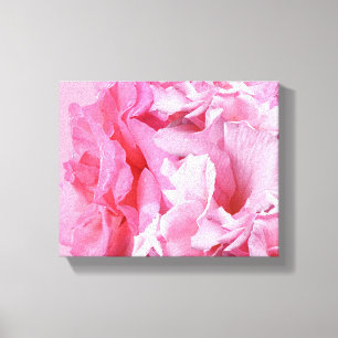 Abstrakte Rosa Rosa Rosa Leinwanddruck