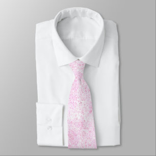 Abstrakte rosa webartige Tie-Dye-Krawatte Krawatte
