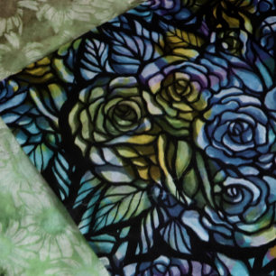 Abstrakte Rose Blumenmuster Rose Garden Seidenpapier