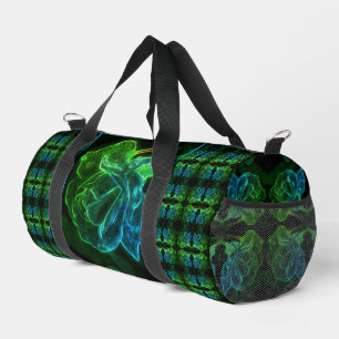 Abstrakte Rose Fantasy Blume Kunst Duffle Bag