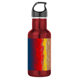 Abstrakte Rose Freiheit Trinkflasche