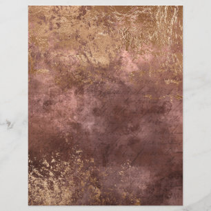 Abstrakte Rose Gold Texturen Scrapbook Blatt