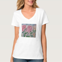 Abstrakte Rose im Sommer