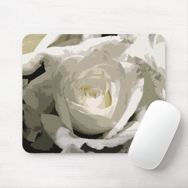 Abstrakte Rose Mousepad (Mit Mouse)