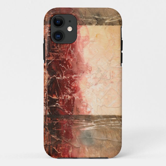 Abstrakte rote Landschaft Case-Mate iPhone Hülle (Rückseite)