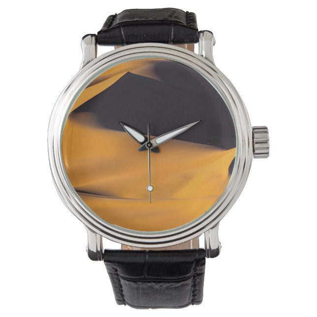 Abstrakte Sanddüne Armbanduhr (Vorderseite)