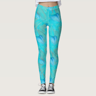 Abstrakte Schmetterlinge Leggings