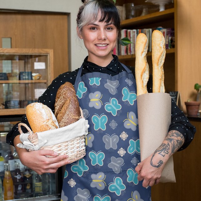 Abstrakte Schmetterlinge Schürze (Von Creator hochgeladen)