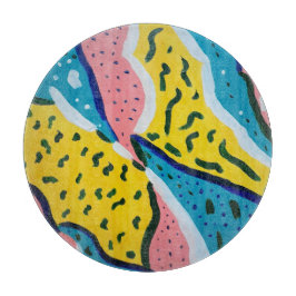 Abstrakte Schmetterlingskunst Schneidebrett