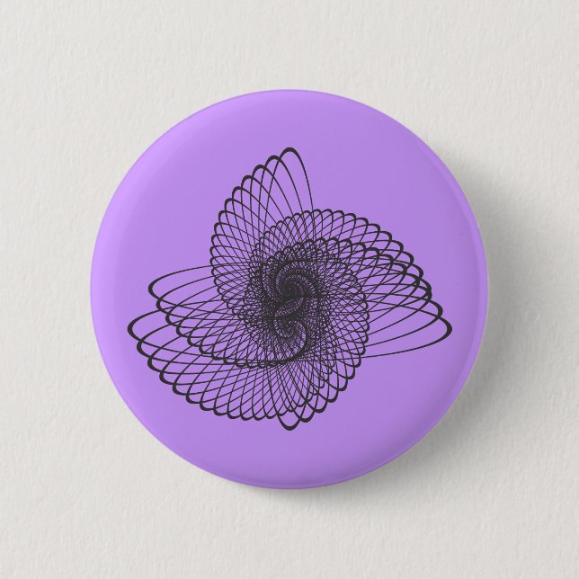 abstrakte Schnecke Button (Vorderseite)