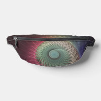 Abstrakte Schnecke Farben Modernes Fraktal Kunst,