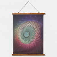 Abstrakte Schnecke Farben Modernes Fraktal Kunst,