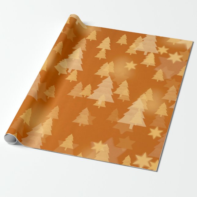 Abstrakte Schneeflocken. 2d Abbildung. Weihnachtst Geschenkpapier (Ungerollt)