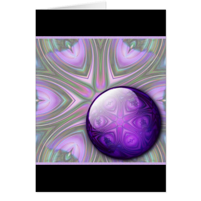 Abstrakte Schnittkarte (Vorne)