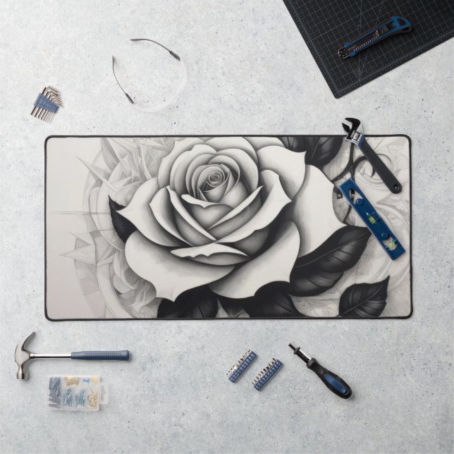 Abstrakte Schreibtischunterlage (Arbeitsplatz)