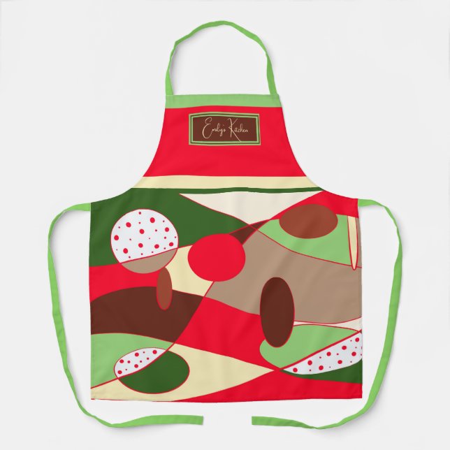 Abstrakte Schürze (Vorderseite)