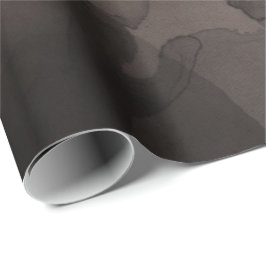 Abstrakte Schwarz-Rosa-Rosa-Schwarz-Creamy-Tinte Geschenkpapier