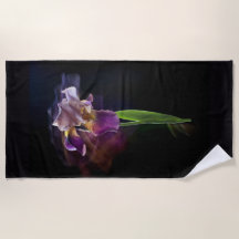 Abstrakte Schwertlilie – Elegante Blumenkunst