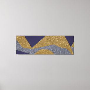 Abstrakte Seascape Fractured Waves 10 Leinwanddruck