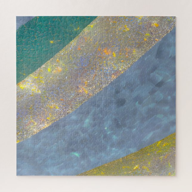 Abstrakte Seascape Fractured Waves 16 (Vertikal)