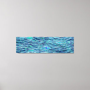 Abstrakte Seascape Fractured Waves 19 Leinwanddruck