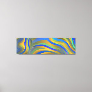Abstrakte Seascape Fractured Waves 25 Leinwanddruck