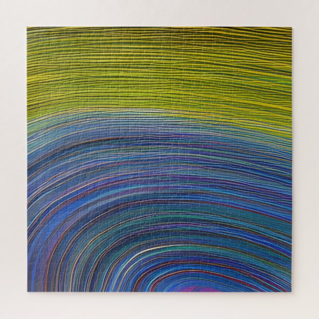 Abstrakte Seascape Fractured Waves 34 (Vertikal)